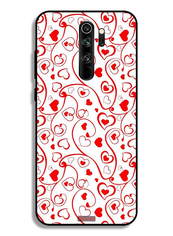 Tolwak Xiaomi Redmi Note 8 Pro Protective Case Cover Hearts Pattern - Image 2