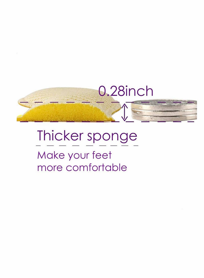 KASTWAVE Heel Cushions for Shoes, 4 Pairs Heel Grips and Shoe Inserts Women and Men, Heel Protectors, Heel Pads, High Heel Insert Preventing Heel Rubbing and Blisters - Image 3