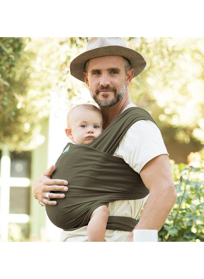 موبي حاملة موبي بيبي راب الكلاسيكية للأطفال حديثي الولادة وحتى الأطفال الصغار (8-33 رطلاً)، حاملة أطفال خفيفة الوزن بتصميم حر اليدين، قابلة للتعديل لتناسب جميع أنواع الجسم (بندقي) - Image 3