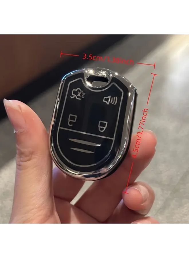 White TPU Key Fob Cover For Ford Edge Explorer Ranger Expedition Mustang Escape Taurus Mazda Tribute - Image 4