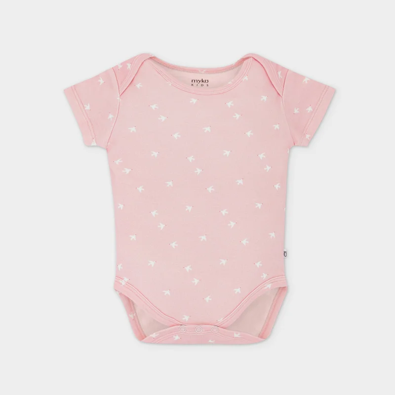  ميكو كيدز Panda Short Sleeve Bodysuit