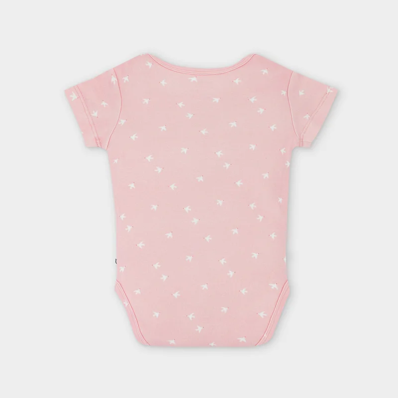  ميكو كيدز Panda Short Sleeve Bodysuit
