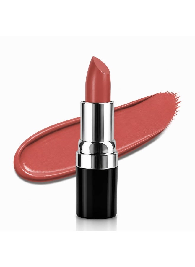 Barva Natural & Moisturising Lipstick 4.3g (Rose Damask 225) | With Pure Ghee & Kokum Butter | Mineral Colour | Long Lasting Rose Lipstick - Image 1