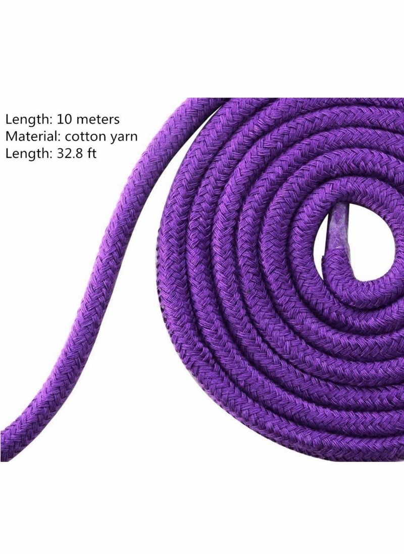 Excefore 2 Roll 10M Soft Cotton Rope, Natural Durable Long Cotton Rope for Crafts Wall Hangings Plant Hangers Knotting  - Image 4