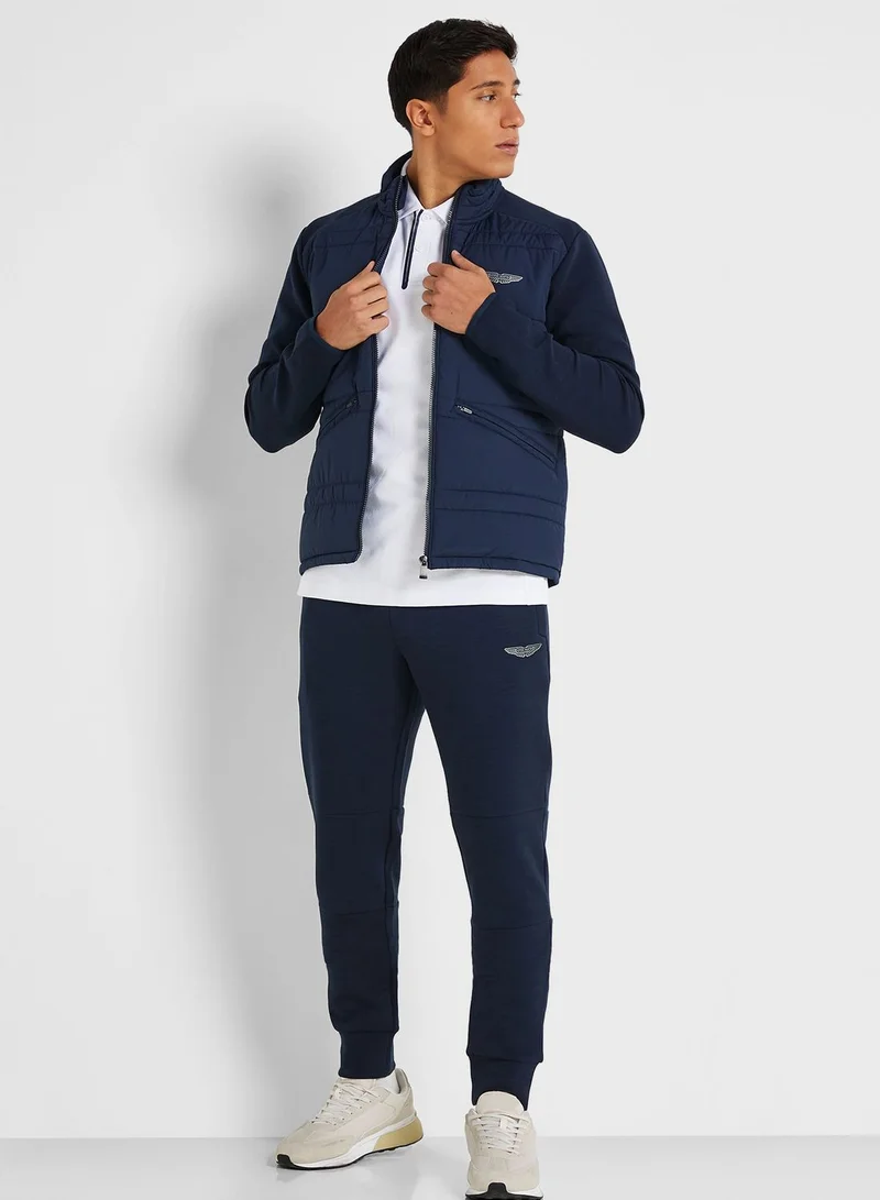 Hackett Zip Through Quilted Jacket