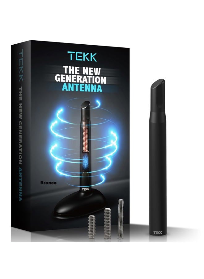 TEKK Short Antenna Compatible with Bronco 2021 to 2023 / Designed for Optimized FM/AM Reception / 4.8 Inches - Image 1
