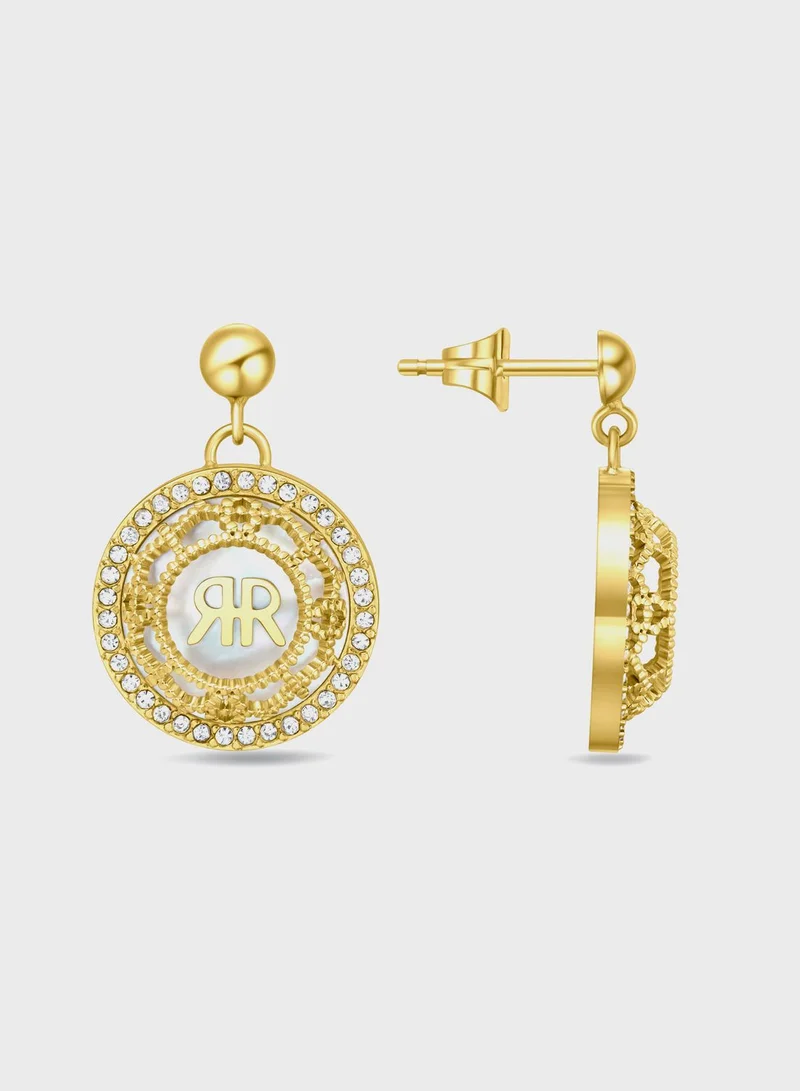 CERRUTI 1881 Stone Drop Earrings