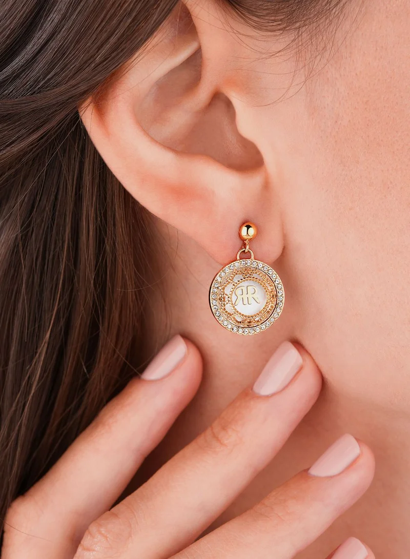 CERRUTI 1881 Stone Drop Earrings