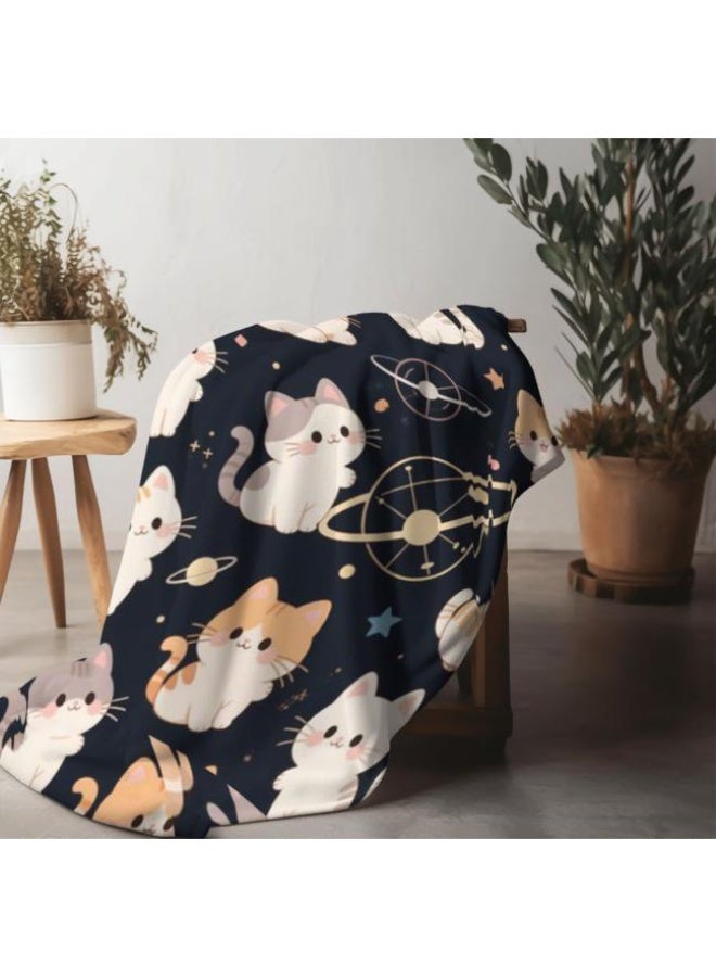 general Baby and children's cartoon flannel thin blanket (warm and comfortable, suitable for sleep, game use) 70cm*100cm - Image 5