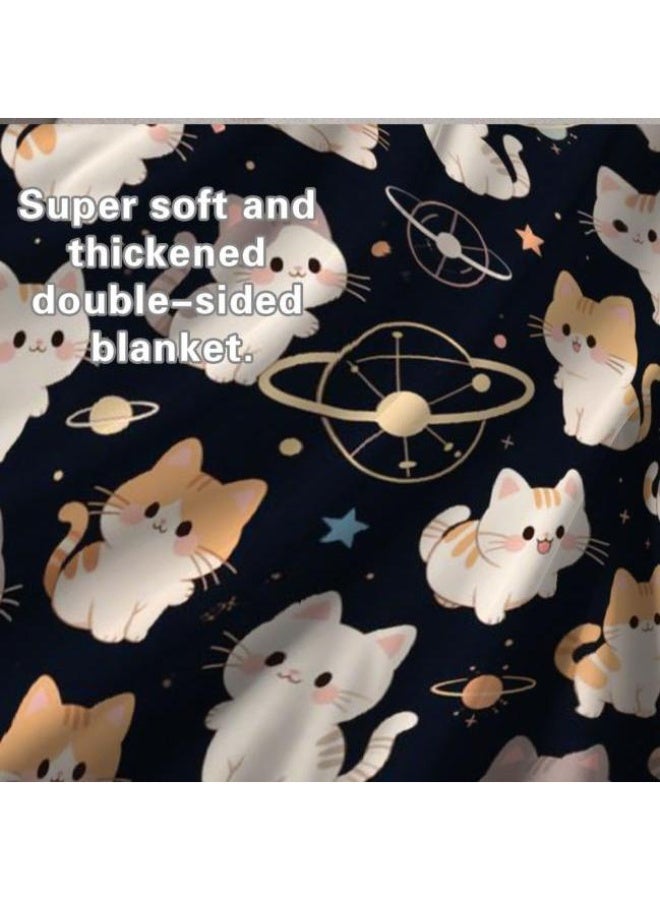 general Baby and children's cartoon flannel thin blanket (warm and comfortable, suitable for sleep, game use) 70cm*100cm - Image 4