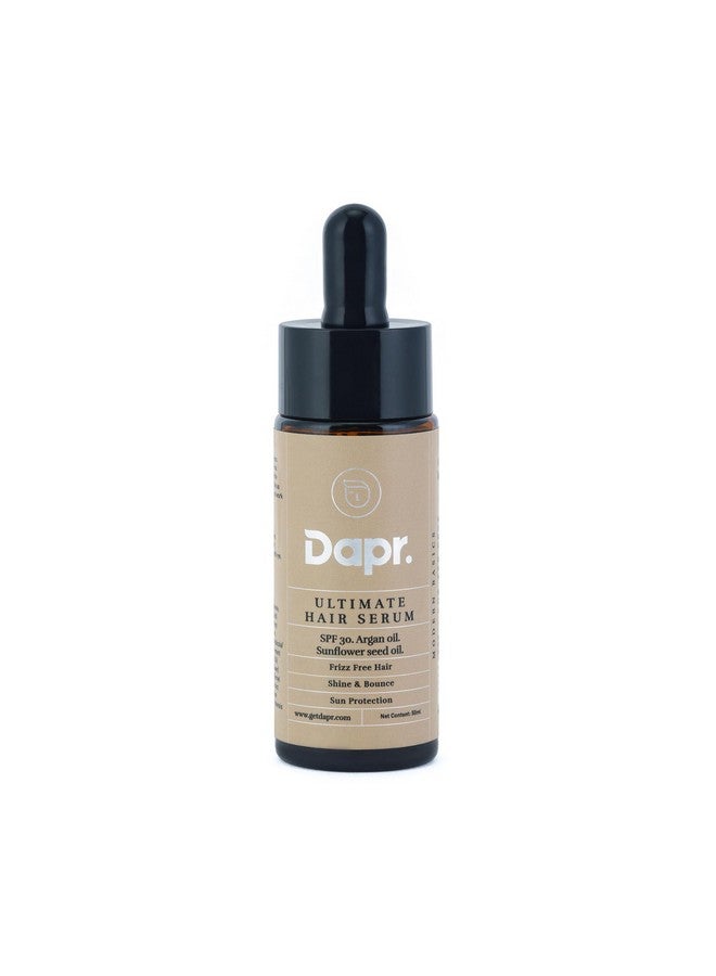 Dapr. Ultimate Hair Serum (50 ml)| Sunscreen for your hair | | Frizz free hair| Strengthens hair| |With SPF 30 & Argan Oil| - Image 2
