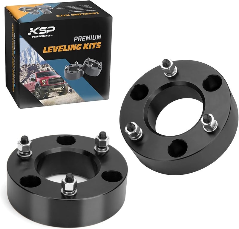 KSP PERFORMANCE Leveling Kits 2.5 inch Front Leveling Lift Kits for Silverado 1500 Sierra 1500 2WD 4WD Raise The Front of Your Pickup 2.5" 2007-2022 - Image 1