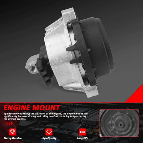 Bomunik Set of 2 Engine Mount Left Right Compatible with BMW 5 7 8 Series 540i 740Li 840i G30 G12 G15 G16 G14 20162019 Replacnt 22116860463 22116860464 - Image 3