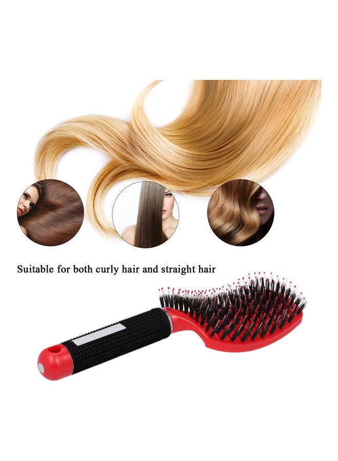 NIBEMINENT Pro Detangle Scalp Massage Hairbrush Multicolour - Image 5