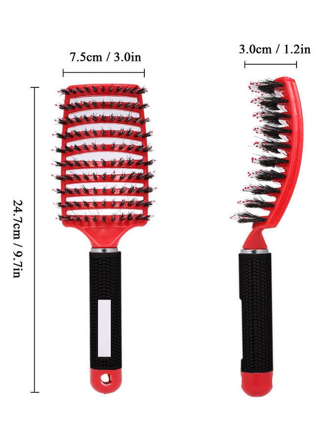 NIBEMINENT Pro Detangle Scalp Massage Hairbrush Multicolour - Image 4