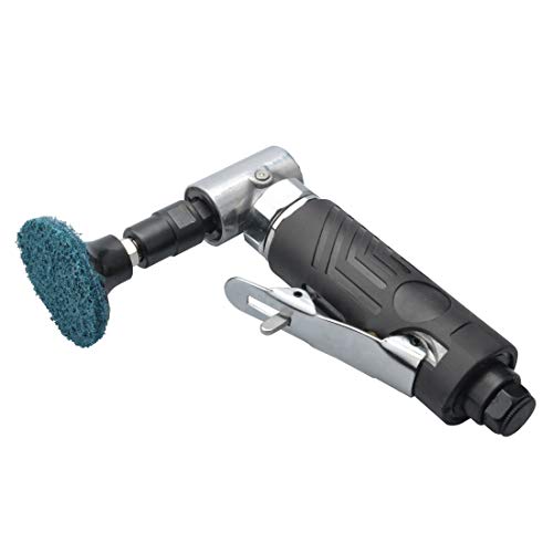 PROSHI 1/4 inch angle air die grinder with 4 pcs 2" roll lock sanding discs - Image 4