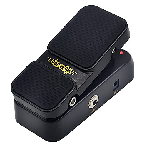SONICAKE Active Volume & Wah Pedal, Mini 2 in 1 Combo Electric Guitar Effect Pedal with Wah Wah Active Volume Control - VolWah - Image 1