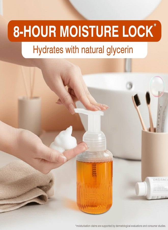 بيكو غسول اليدين الرغوي المرطب من بيكو - خشب الماهوجني والساج | ٢٥٠ مل | ترطيب يدوم ٨ ساعات | طبيعي، خالٍ من البارابين، خالٍ من المواد الكيميائية | يقضي على ٩٩.٩٩٪ من الجراثيم، آمن لجميع أنواع البشرة - Image 3