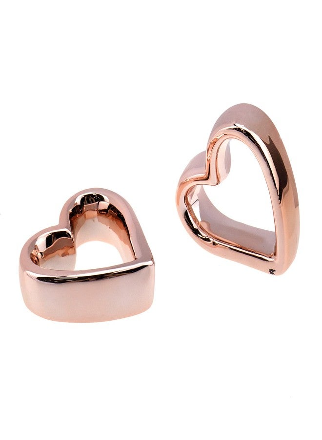 Risbay Napkin Rings,Metal Heart-Shaped Napkin Rings,Metal Love Buckle Napkin Holder for Dinner Table Decor, Wedding, Banquet, Party, Easter,Set of 4,Rose Gold - Image 4
