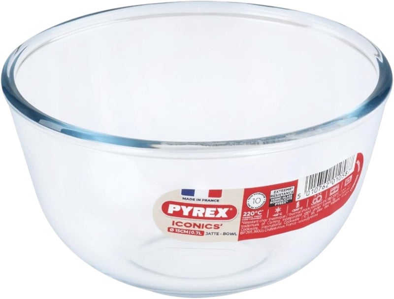 Pyrex Glass Bowl 500 Ml, Clear (Pack of 2) - Image 2