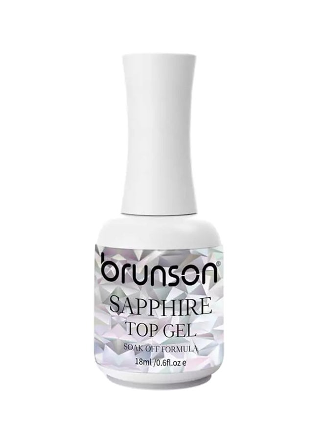 brunson طلاء أظافر جل علوي من الياقوت