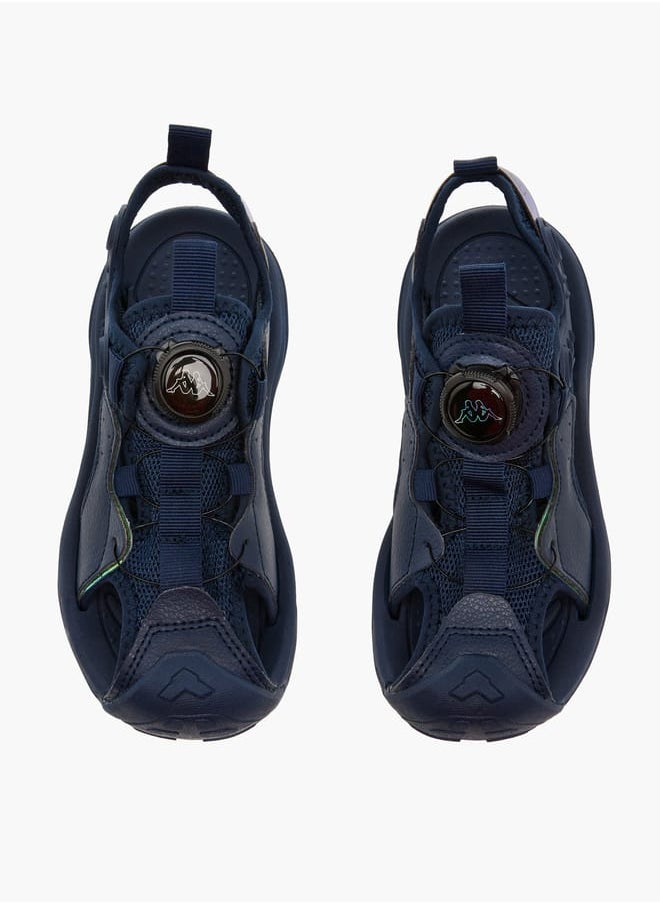Kappa Boys' Textured Sandals with Rotating Buckle Closure  - Image 1