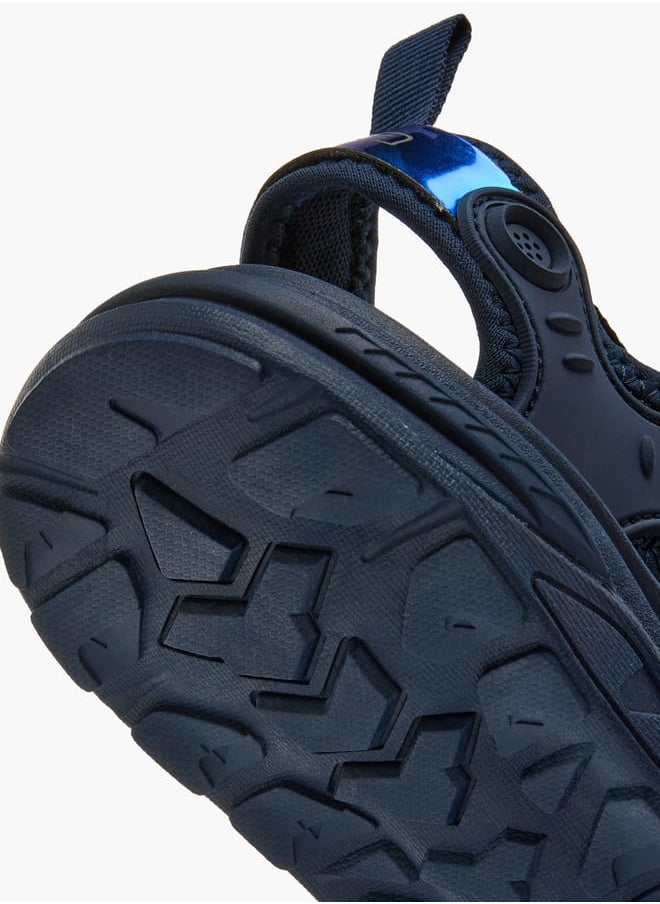 Kappa Boys' Textured Sandals with Rotating Buckle Closure  - Image 5