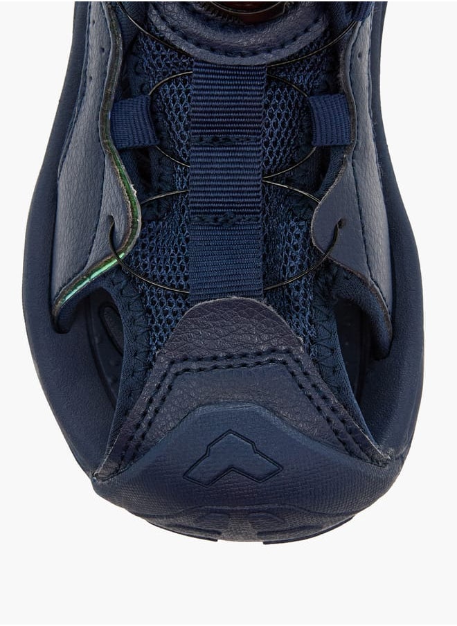 Kappa Boys' Textured Sandals with Rotating Buckle Closure  - Image 3