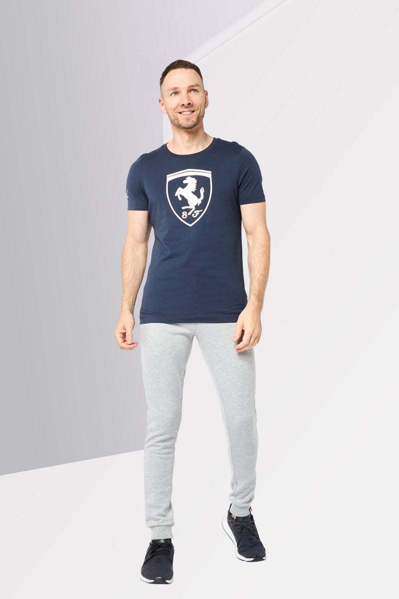 Puma x Scuderia Ferrari Men Sportswear Fit Short Sleeve Training T-Shirt, Dark Grey - Image 2