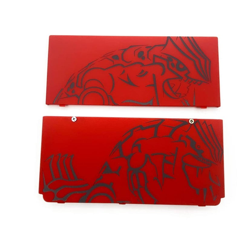 LightFairy 2015 New 3DS Replacement Front Faceplate Back Plates Red Gem - Image 3