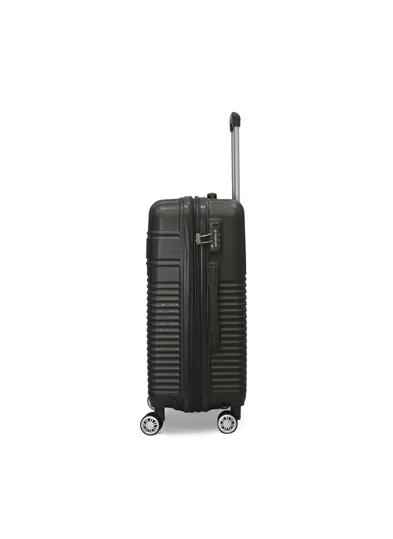 GIORDANO Hardshell Luggage Double Spinner Trolley Bag 5 Pieces Set,Grey (BC-12",BC-14",S-20",M-24",L-28")  - Image 4