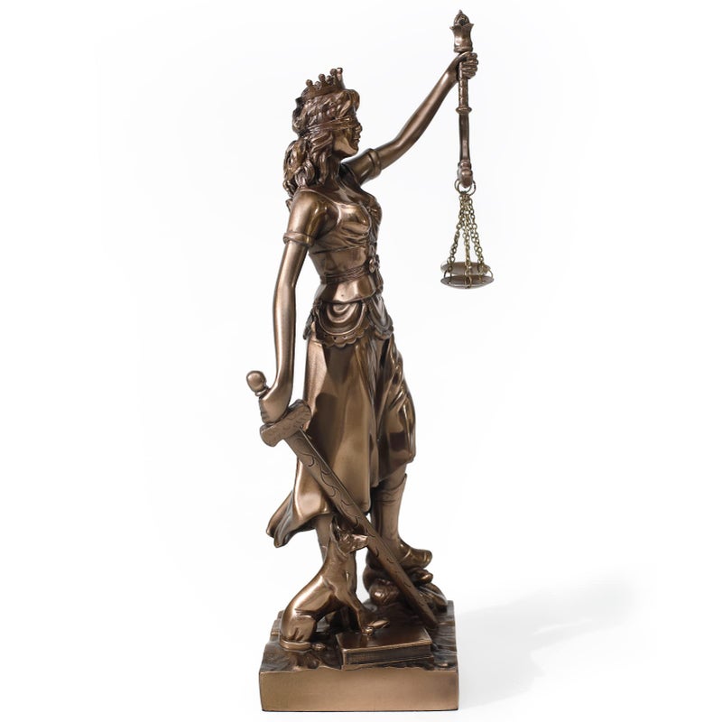 Magicsculp-The Lady Justice Statue - Greek Roman Goddess of Justice 12inch Museum Grade Collectible Figurine | Synthetic Resin-S - Image 2