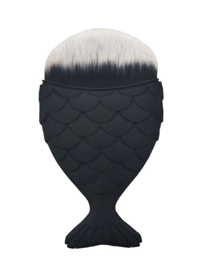 Voberry Fish Tail Makeup Brush Black/Grey