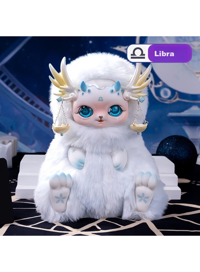 Qiji Cute Baby Little Star Forest Secret Whisper Blind Box Toy Zodiac Plush Doll Trendy Toy Figurine Christmas Gift - Image 3