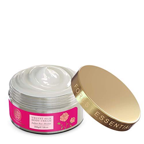 Forest Essentials Indian Rose Absolute Velvet Silk Body Cream 200g - Image 3