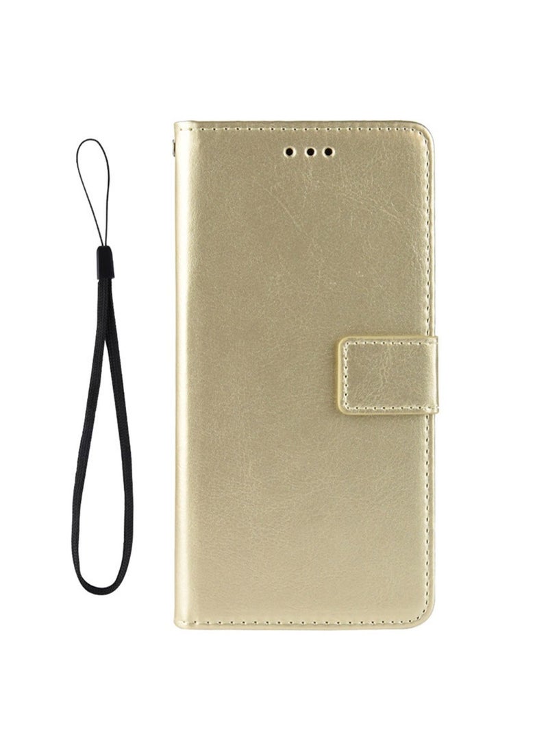 Tecno Spark Go 2023/Pop 7/Pop 7 Pro Case Cover PU Leather Flip Wallet Back Cover With ID Card Slots for Moblie Phone with Anti-scratches Anti-drops Anti-fingerprints Accessories Full Body Protection  - Image 1