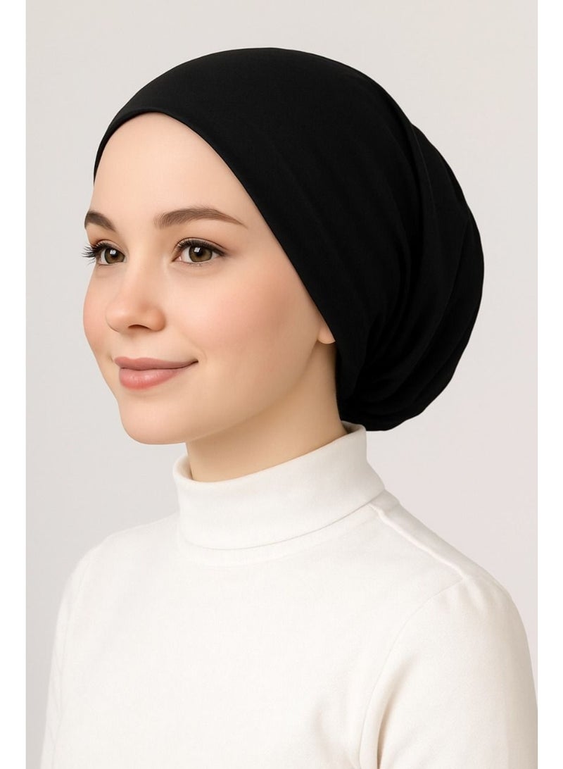 No thread Bonnet Black