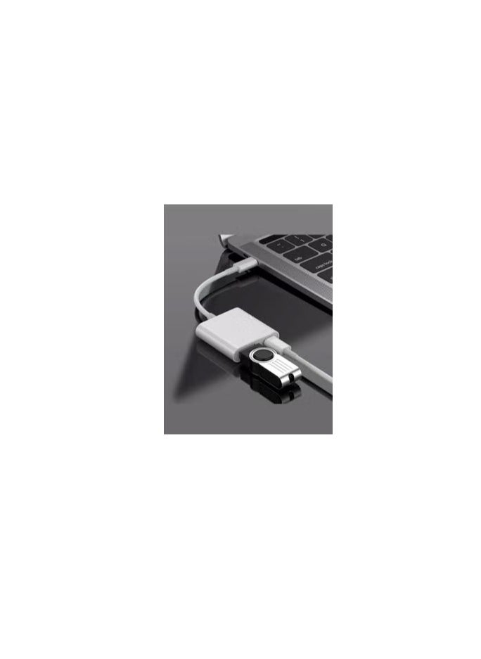 (For Apple iPhone 16 Plus) USB-C Camera Adapter Plug and Play 3.0 OTG Adapter with Charging Port Support Card Reader, USB Flash Drive, Keyboard and Mouse
