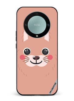VR CREATIVE Protective Case Cover For Honor X9a Lama Cartoon Face Design Multicolour  - Image 1