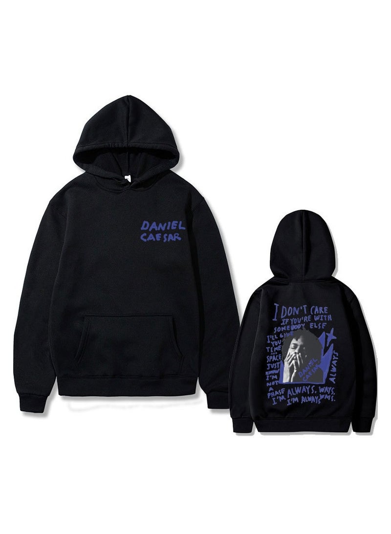 Daniel Caesar Hoodie Men Women Couples Sweatshirts Pullover Shirt Hooded Sweater - Image 1