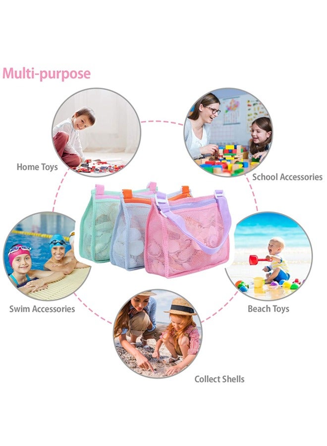 Beach Shell Bags for Collecting Shells - Mesh Bags for Kids and Adults - Image 5