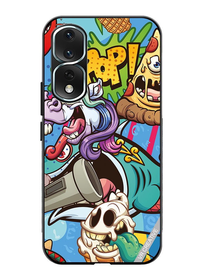 VR CREATIVE Protective Case Cover For Honor 80 Pro Cartoon Design Multicolour - Image 1