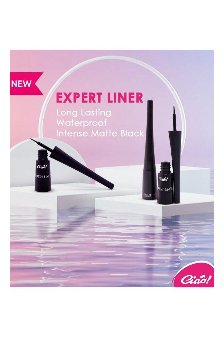 Ciao Dip Liner Matte High Performance Eyeliner Black - Image 3