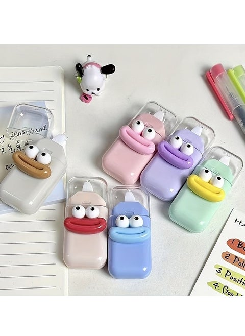 6PCS Correction tape, cute,mini modification tape, portable modification tape