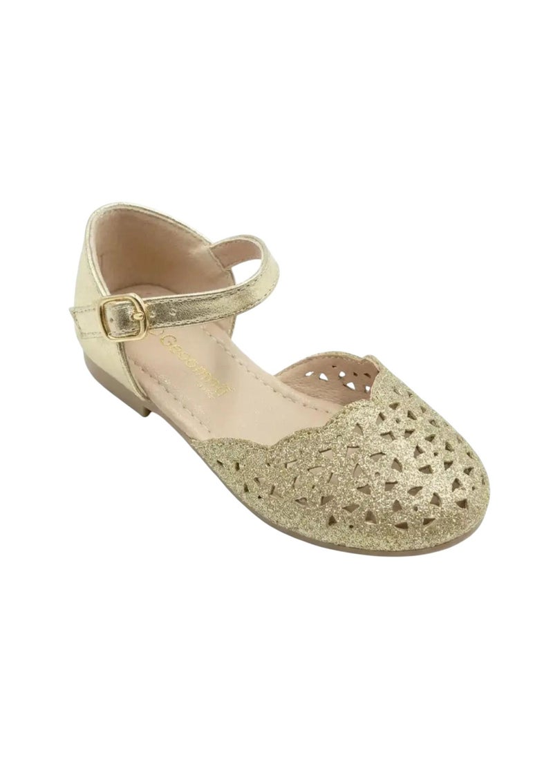 Geoomnii Infant Girls’ Closed Flat Shoes – Soft, Lightweight & Comfortable Fit - Image 1