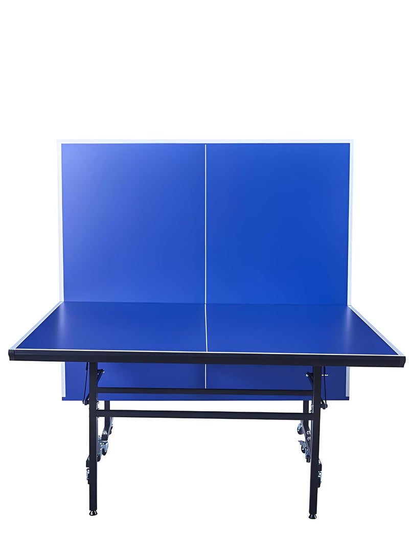 HARLEY FITNESS Harley Fitness Table Tennis Table | Foldable Ping Pong Table with UV Paint Top, Rust-Proof Steel Frame, Space-Saving Design, Professional Size, TT Table for All Ages, Family Fun, Blue/Black - Image 4