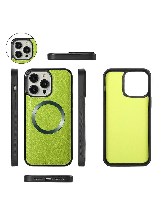 S-TOP Case For iPhone 14 Plus MagSafe Crossbody Multi-functional Zipper Wallet Litchi Leather Phone Case - Image 4