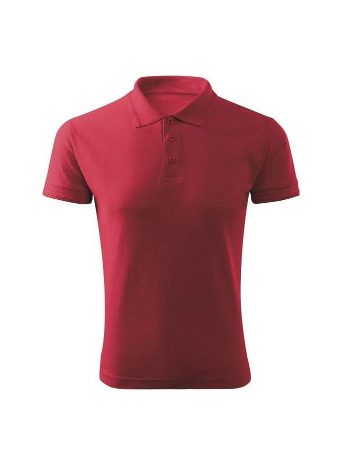 PRINTSHOP4ME Pack Of 10 Pcs Women's Regular-Fit Golf Polo T-shirt Pure Cotton Short Sleeve 220 GSM Basic Colors  - Image 2