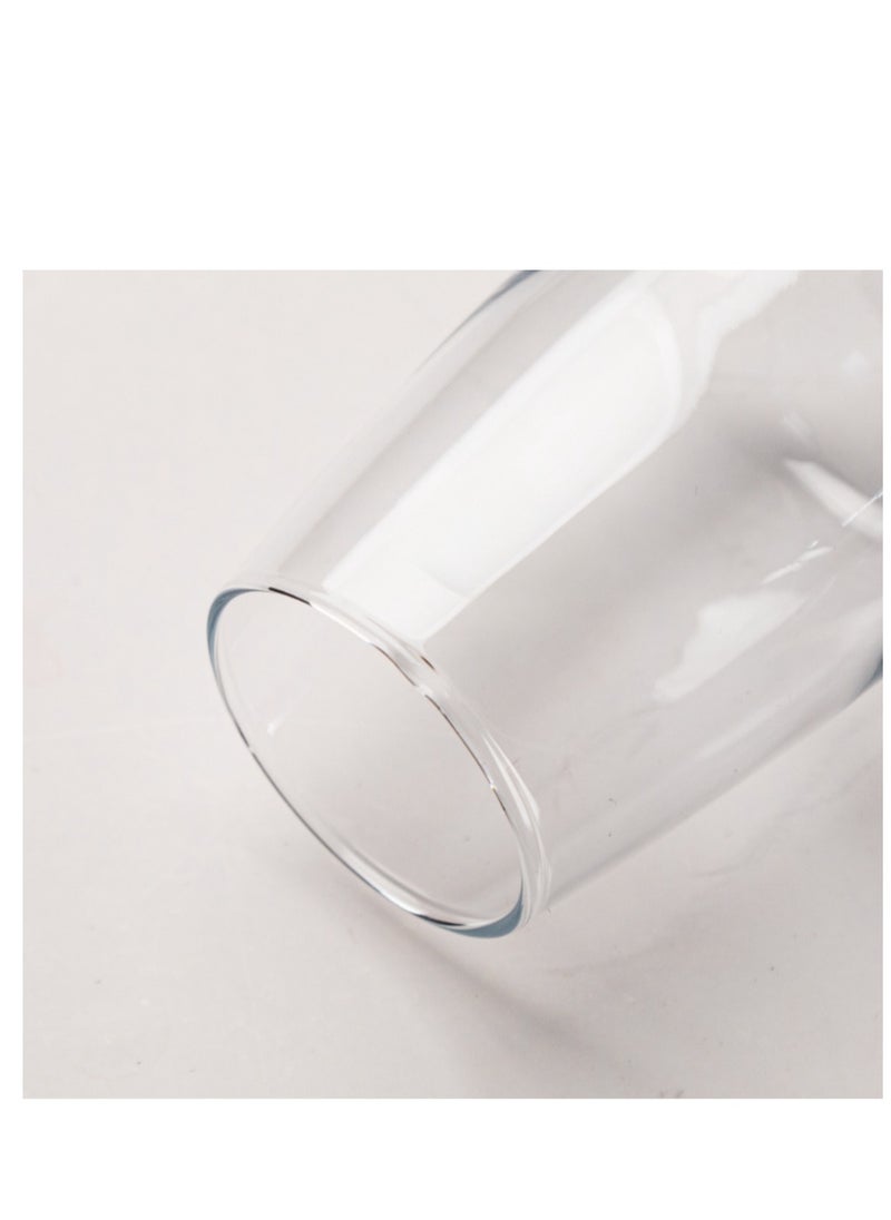 BLUE CORAL 6 Pcs Glasses Champagne Glasses Elegant Designed Hand Blown Lead Free Cups, 200ml  - Image 2