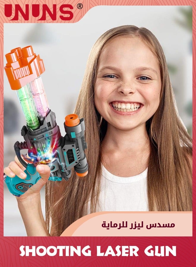 Light Up Pistol Toy,Hand Gun Toys With Sound Effects And Dazzling LED Lighting,Sound Light Toy Guns,Indoor Outdoor Gun Toy Shooting Game For Boys Girls Kids,Birthday Gifts Age 3+,Laser Gun